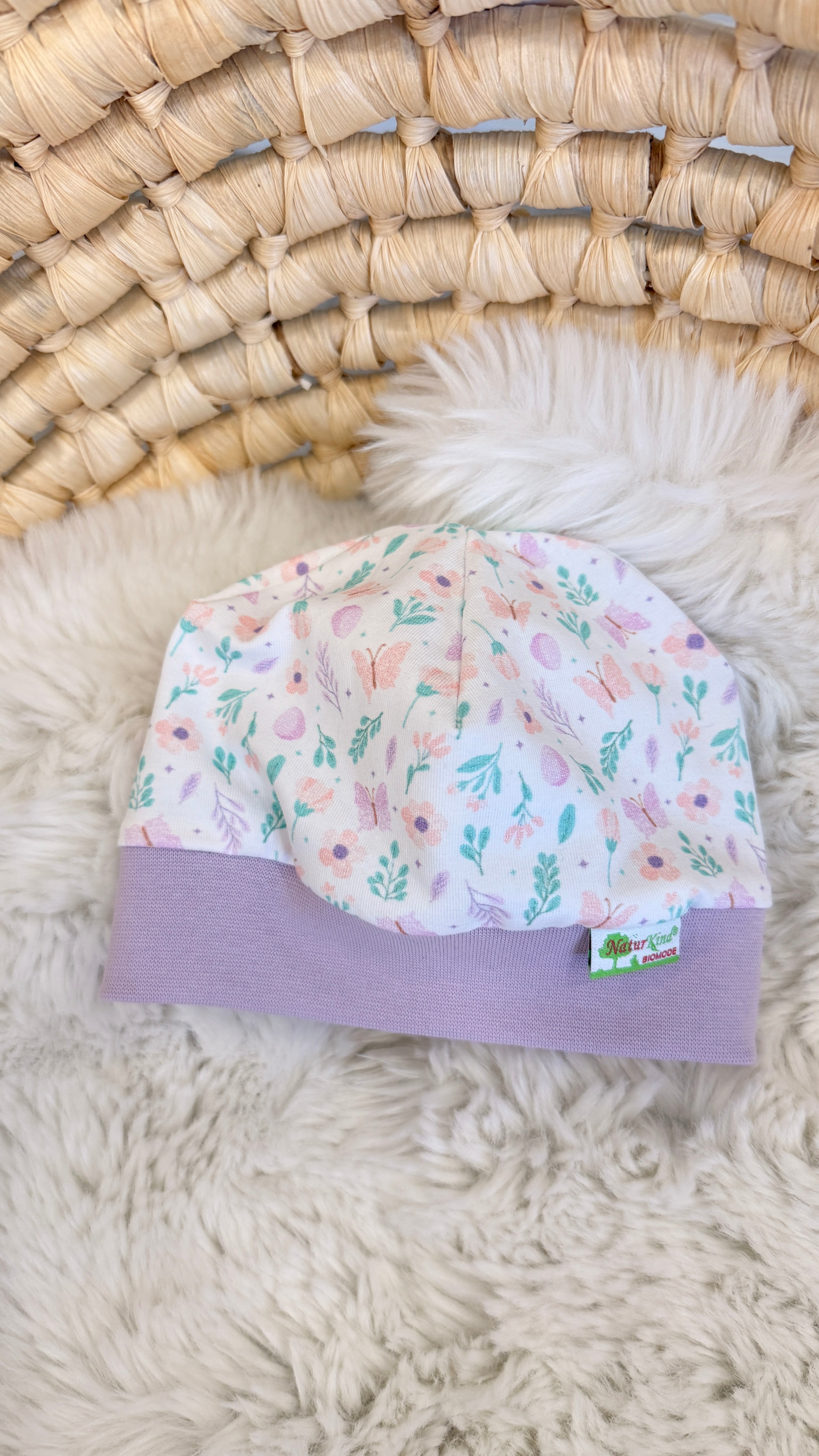 Bündchen Beanie Pastell Garden