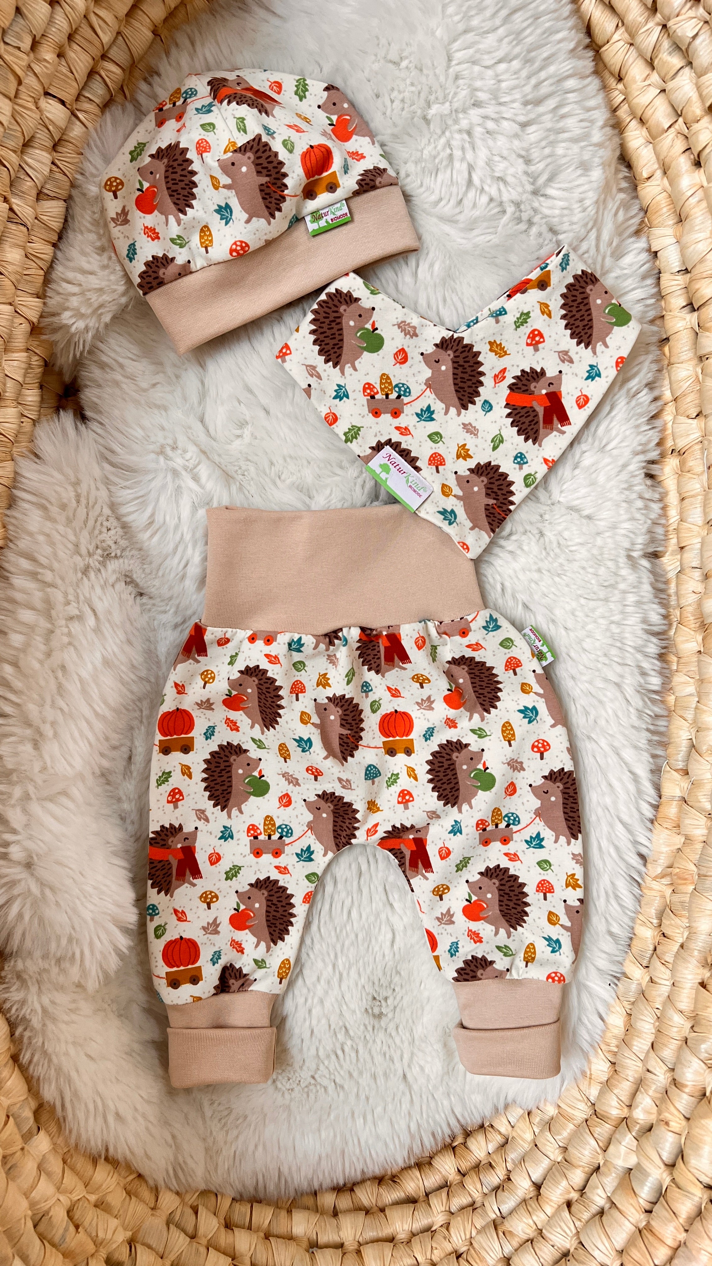 MitwachsSet für Babys - Fleißige Igel