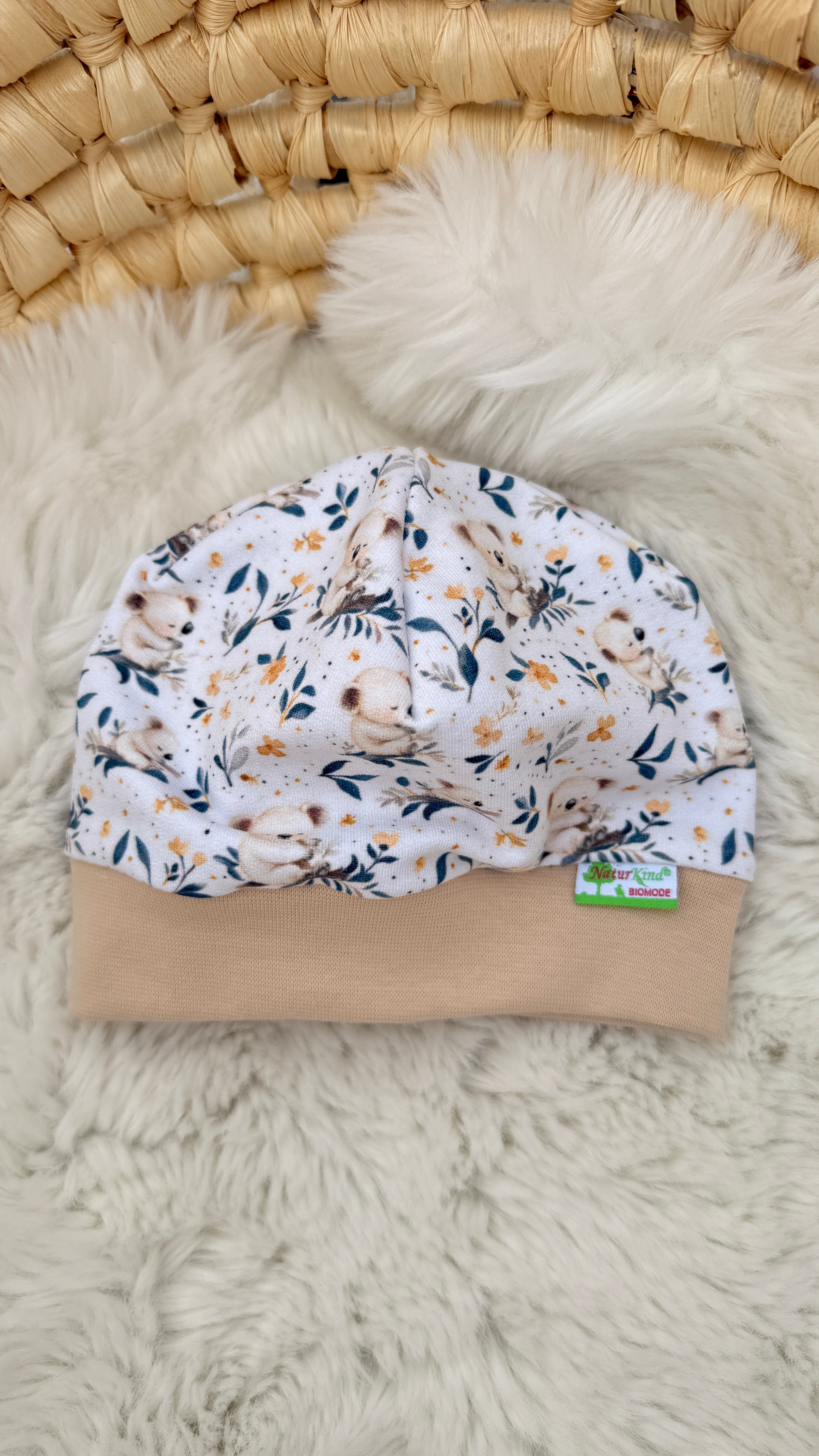 Bündchen Beanie Koala beige