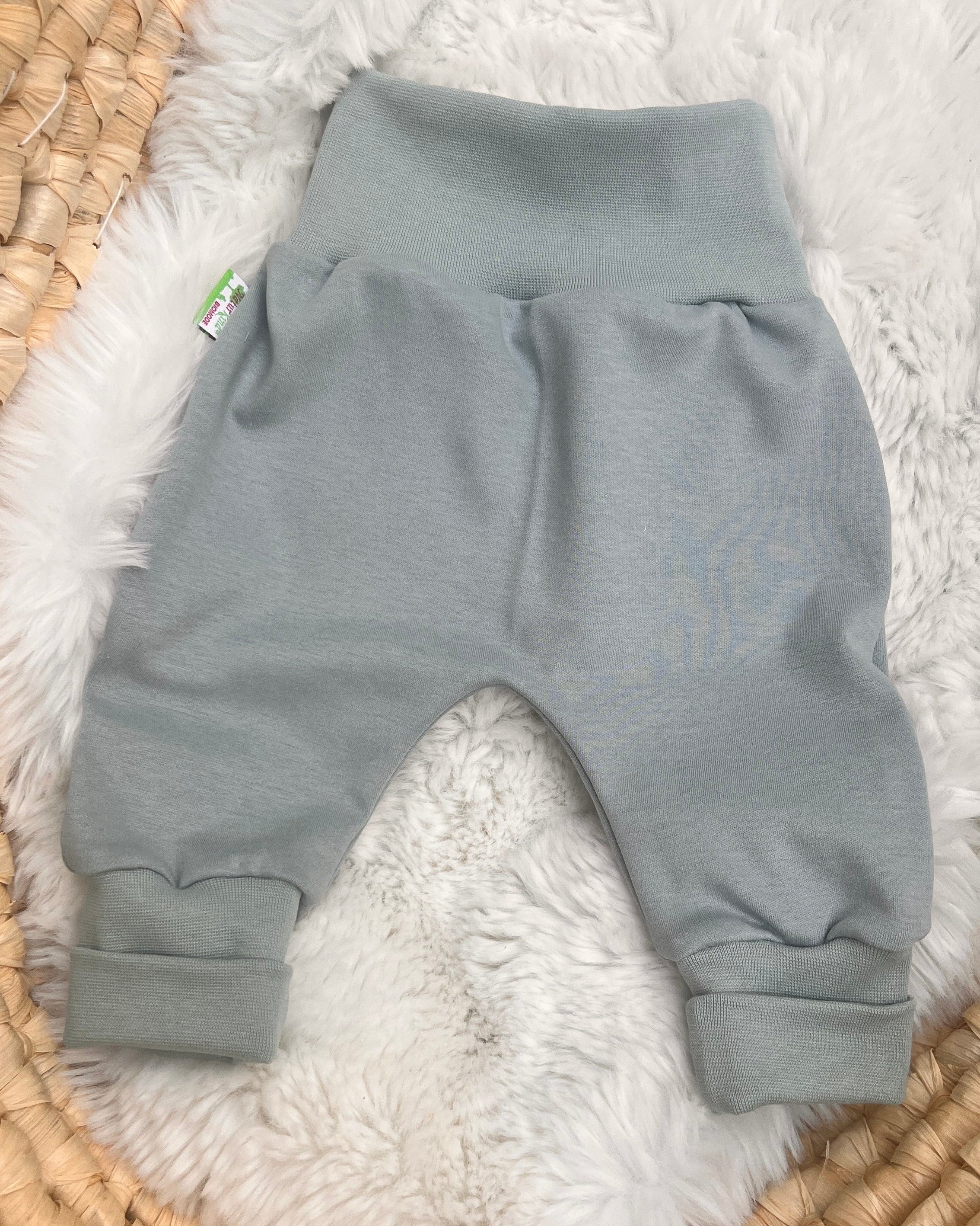 Mitwachshose Uni mint
