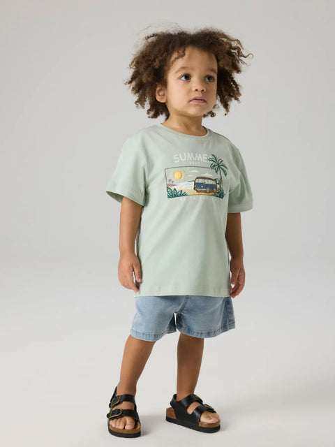 Name it T-Shirt Summer Vibe aqua