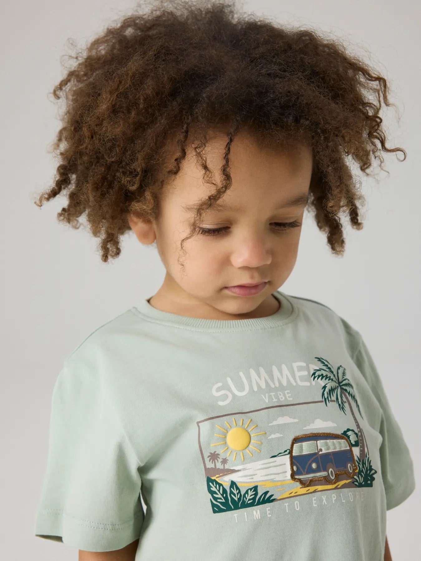 Name it T-Shirt Summer Vibe aqua