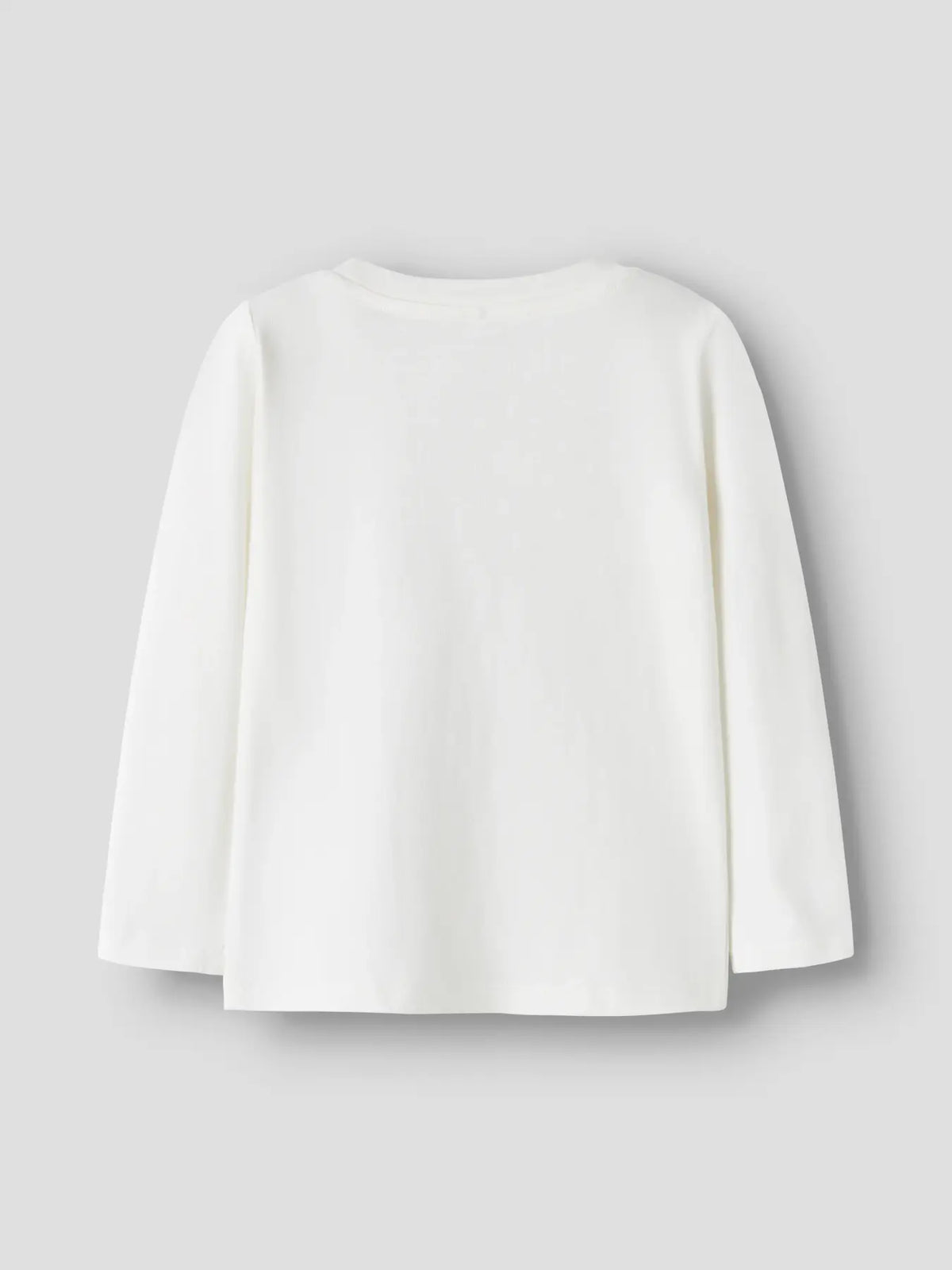 Name it Langarmshirt Blumen cloud dancer