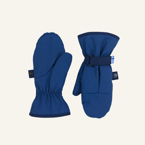 Finkid LUMIPALLO Wetterfeste Fäustlinge denim/navy