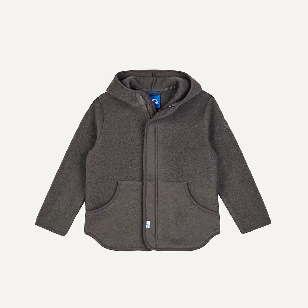 Finkid LUONTEVA Wollfleecejacke - Zip in Innenjacke falcon
