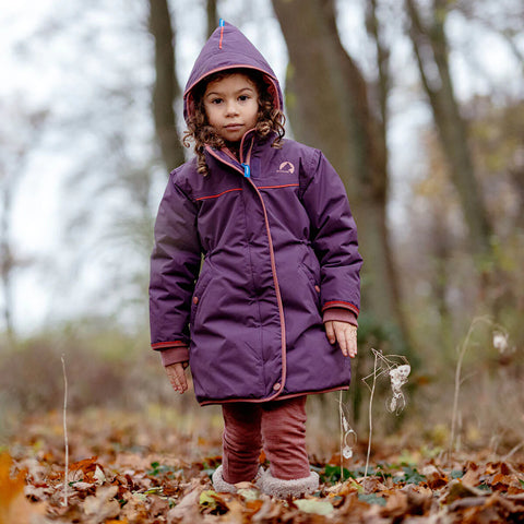 Finkid MILLA Wintermantel plum/cedar