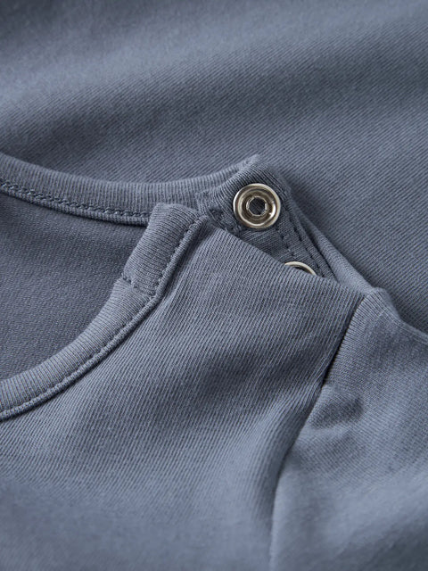 Name it Langarm Body Cute & Wild blaugrau