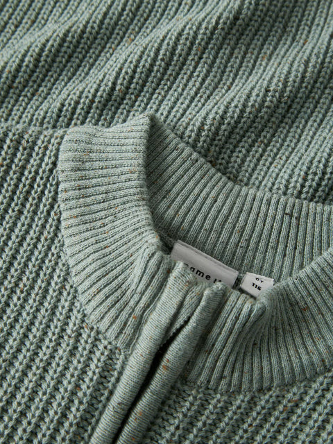 Name it Strickjacke mint meliert
