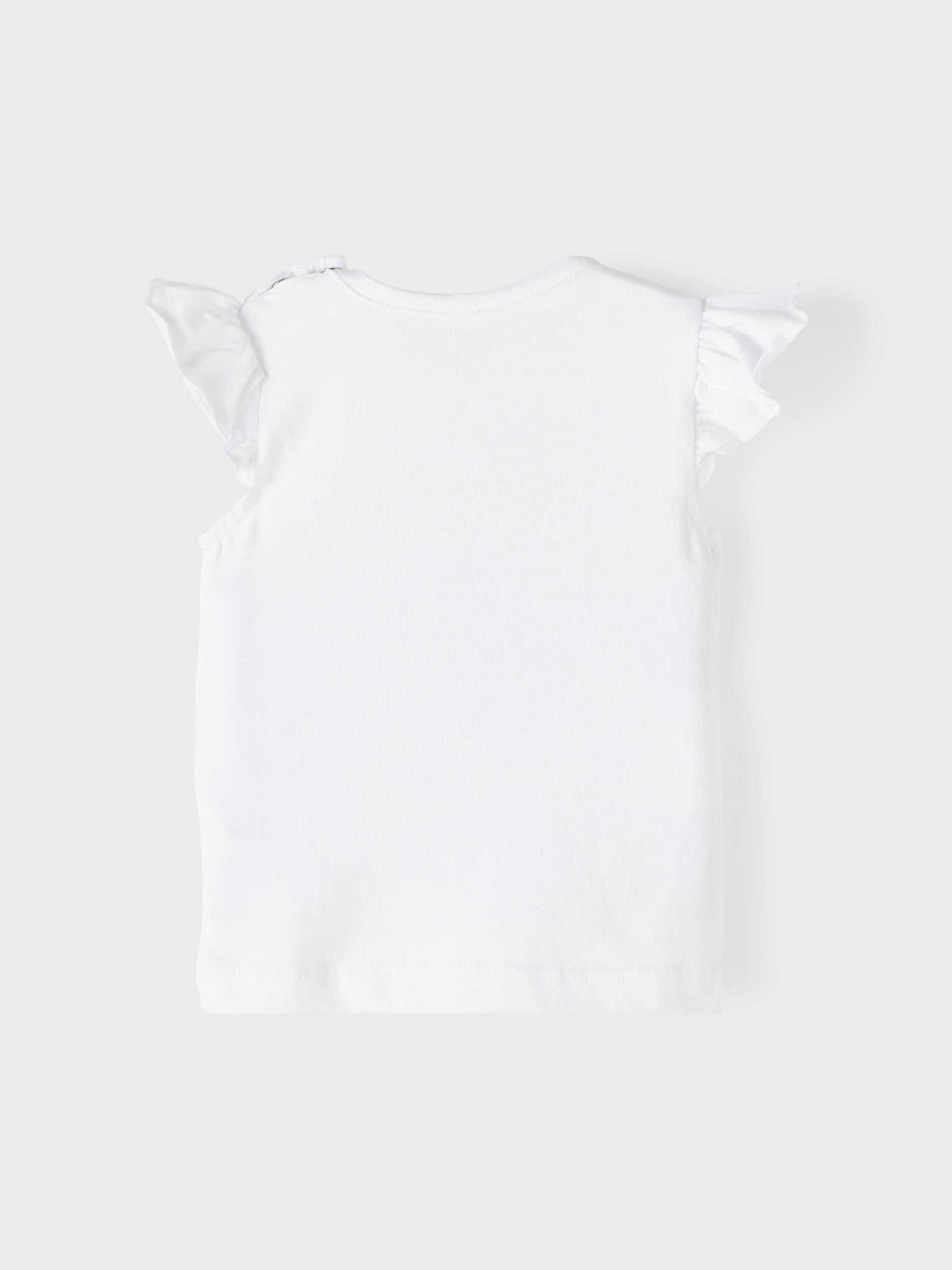 Name it T-Shirt Erdbeeren weiß