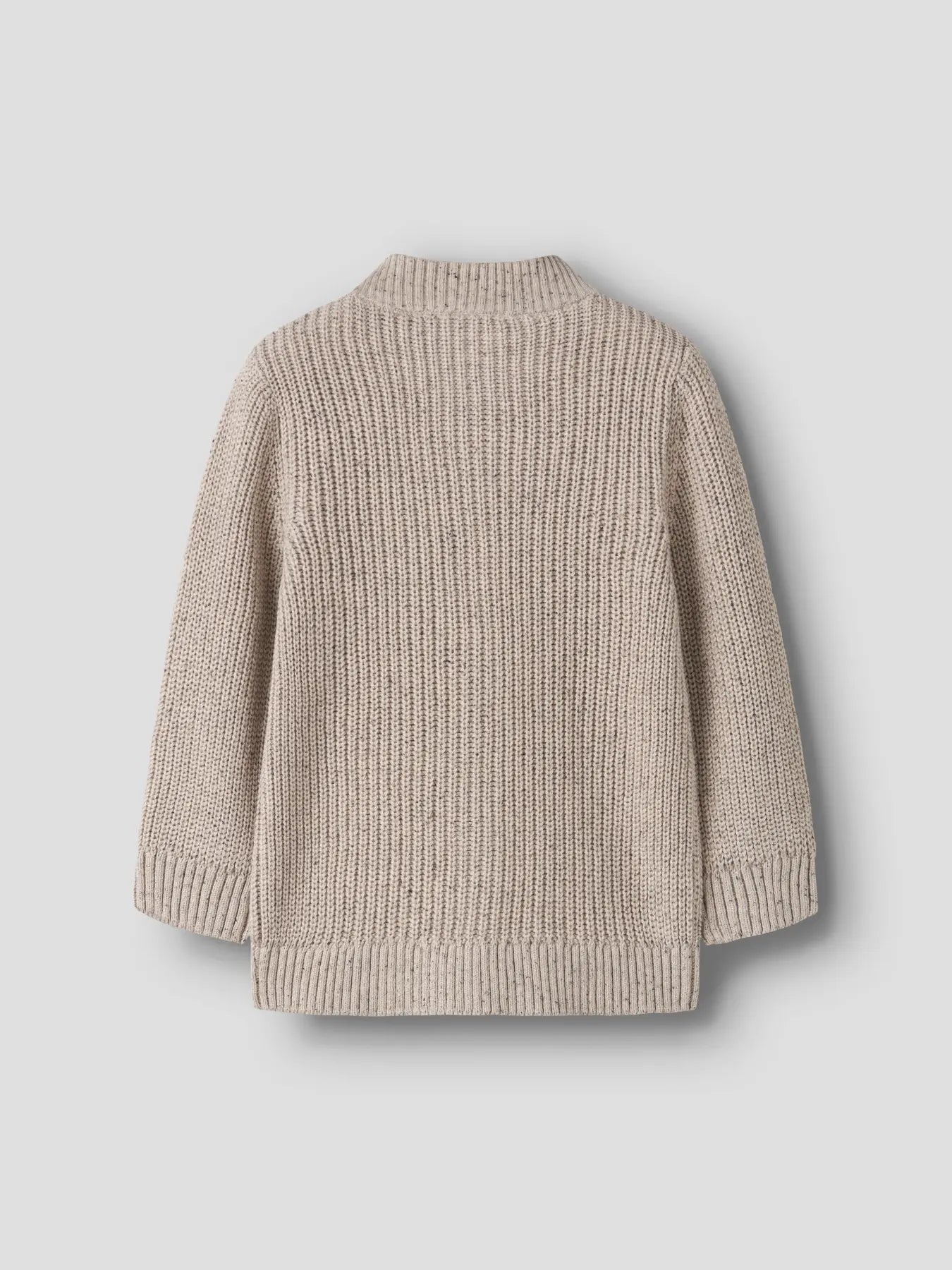 Name it Strickjacke beige meliert