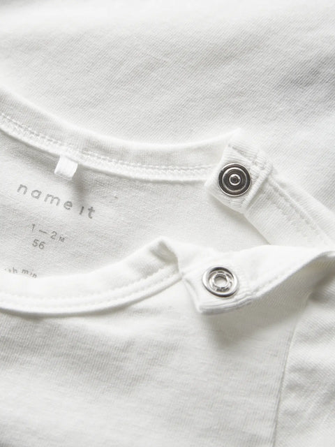 Name it kurzarm Body Löwe & Giraffe cloud dancer