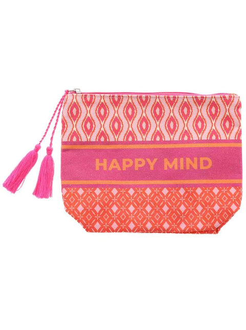 Zwillingsherz Tasche „Clarice“ Happy Mind pink