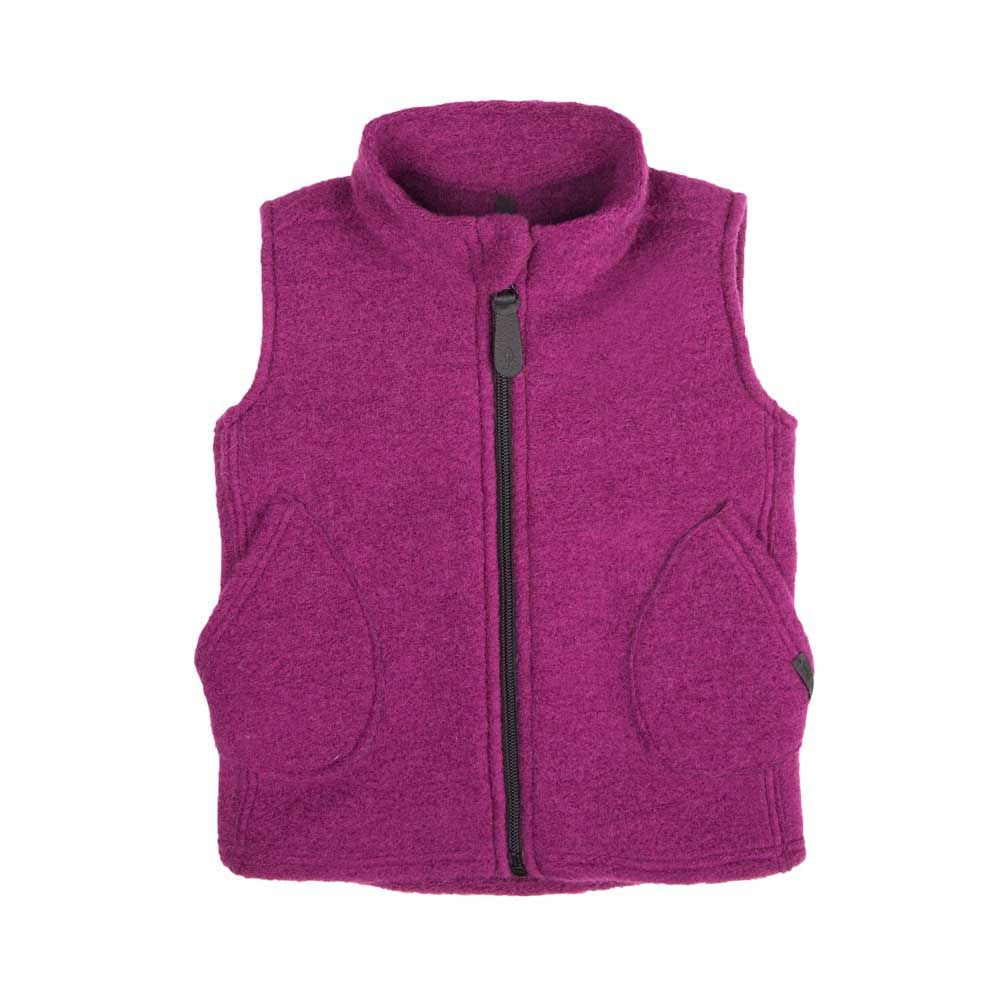 Pure Pure Woll Walk Weste purple wine