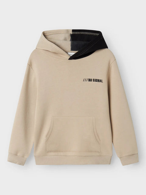 Name it Sweat Hoodie No Signal beige