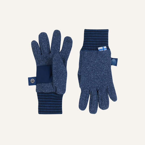Finkid SORMIKAS KNIT Knitfleece Fingerlinge navy