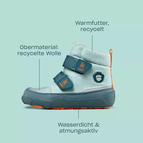 Affenzahn Winterstiefel Wolle Comfy Hase