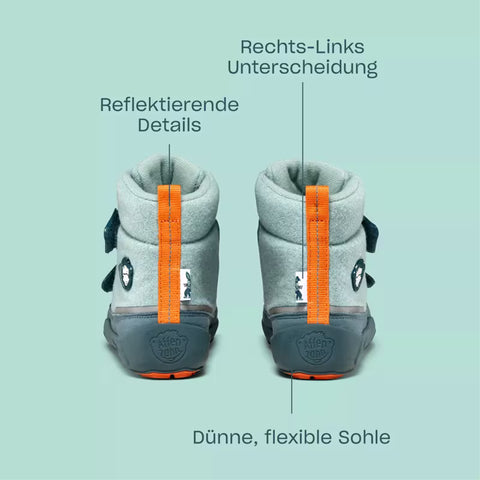 Affenzahn Winterstiefel Wolle Comfy Hase