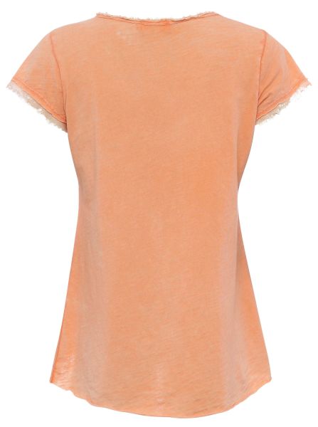 Zwillingsherz T-Shirt "Positive Mind" orange