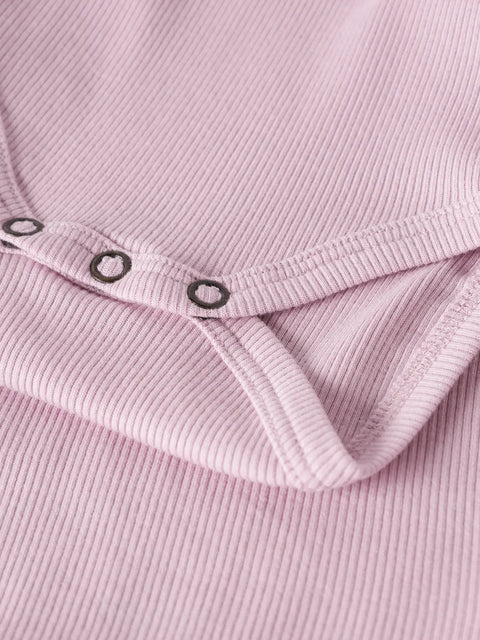 Name it Langarm Rib Body lilac