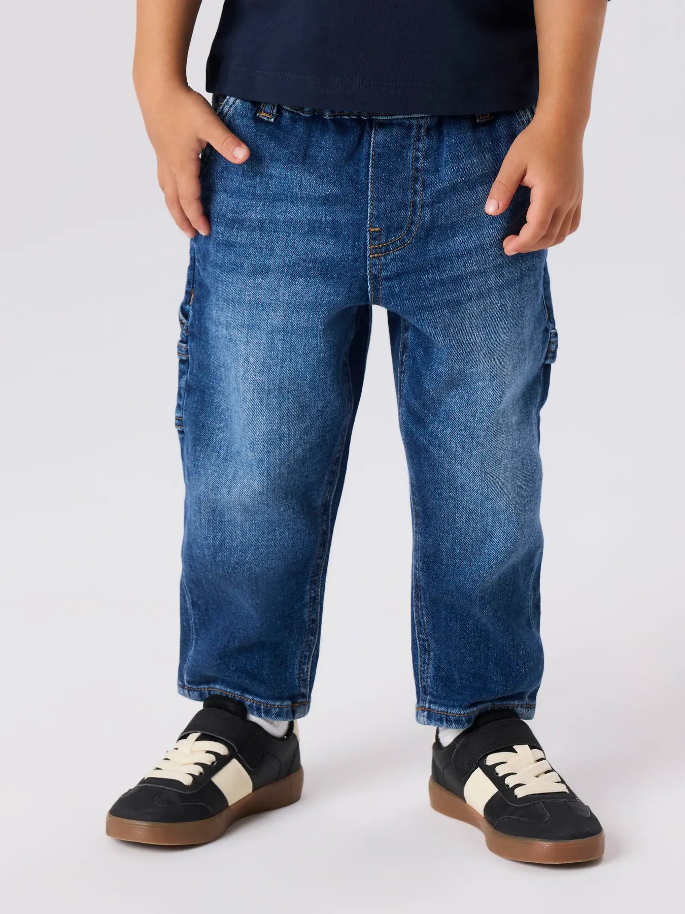 Name it Tapered Fit Jeans Dark Blue Denim