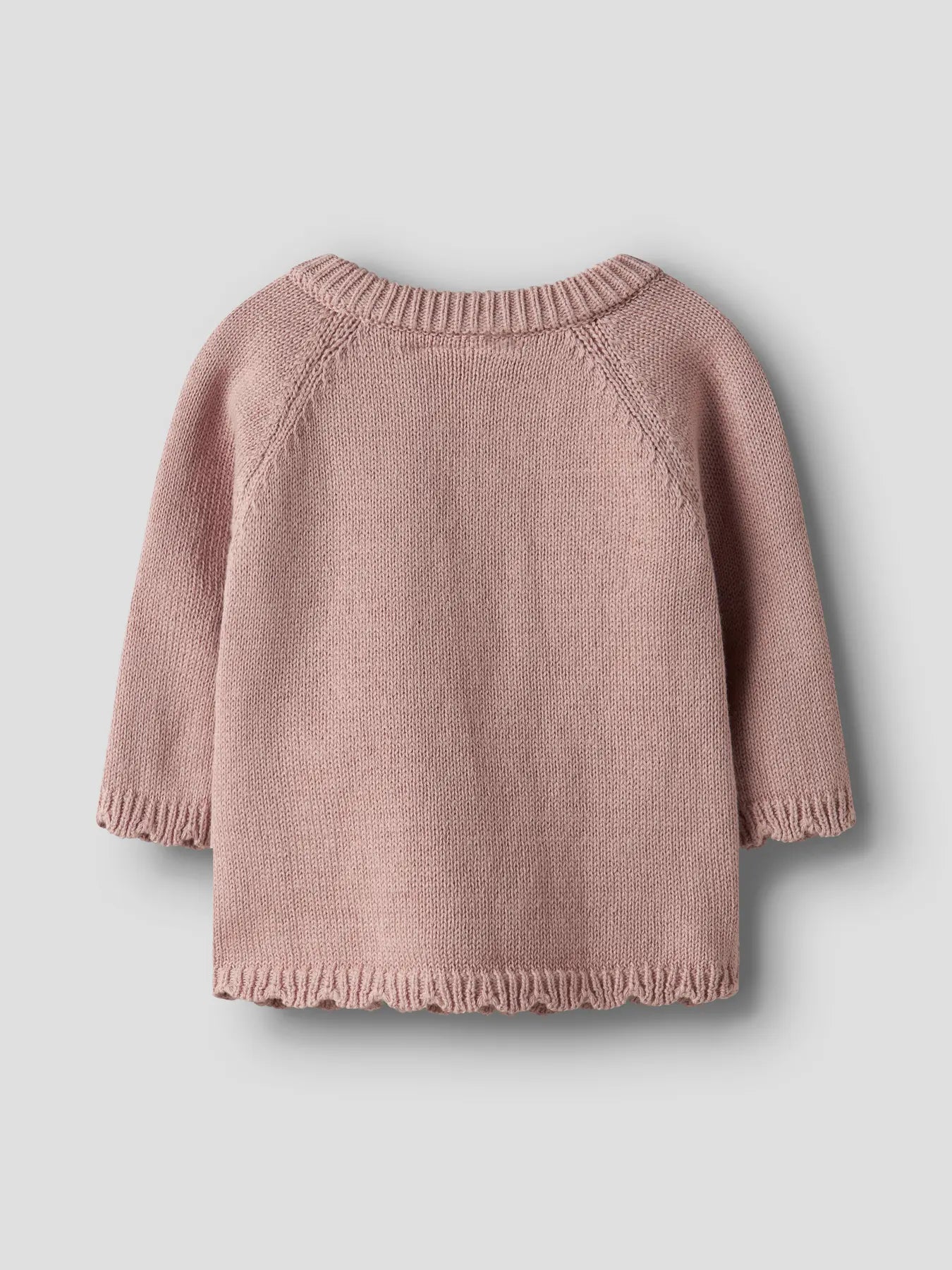 Lil' Atelier Strickjacke misty rose