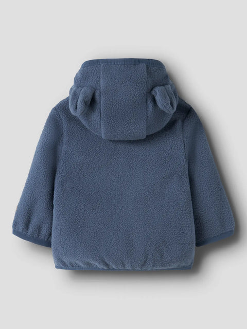 Name it Fleece Jacke vintage indigo