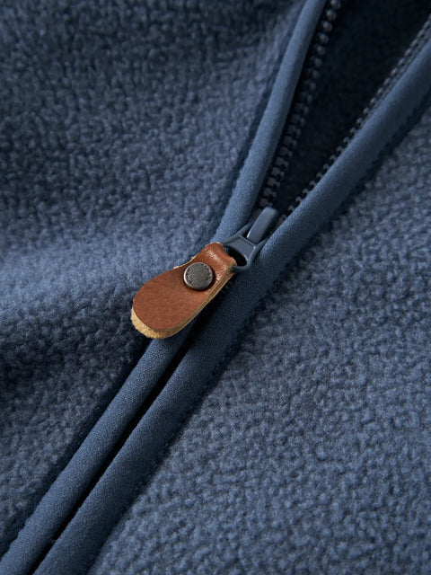 Name it Fleece Jacke vintage indigo