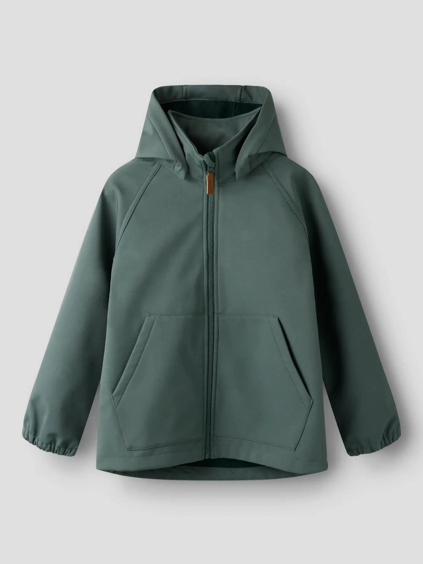 Name it Magic Softshelljacke Baufahrzeuge balsam green