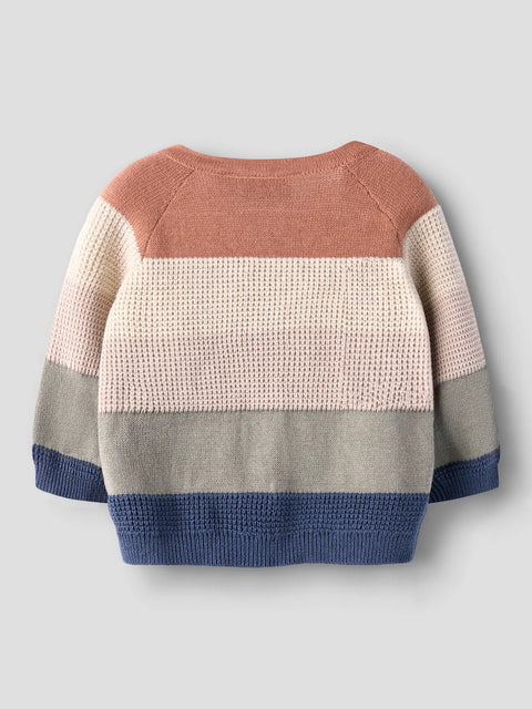 Name it Strickjacke Blockstreifen