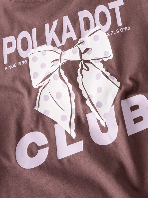 Name T-Shirt Schleife peppercorn