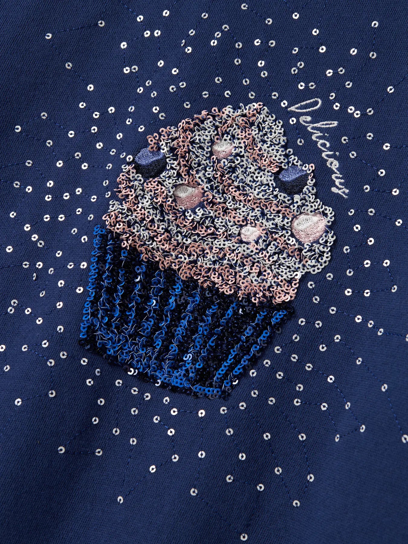 Name it Glitzer Sweatshirt Cupcake blueprint