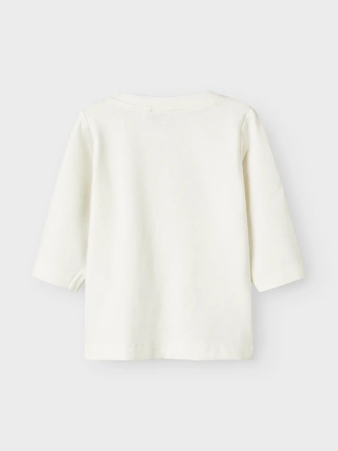 Name it Langarmshirt Vespa cloud dancer