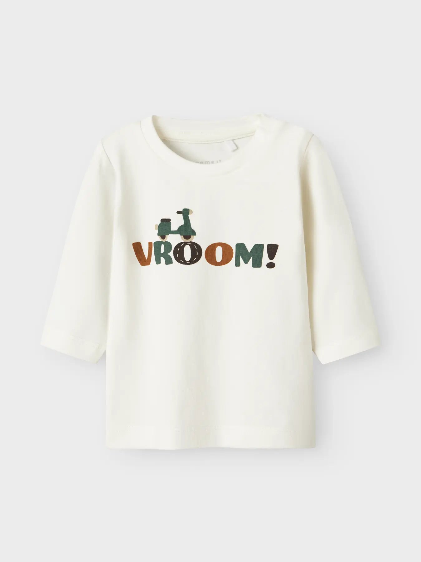 Name it Langarmshirt Vespa cloud dancer