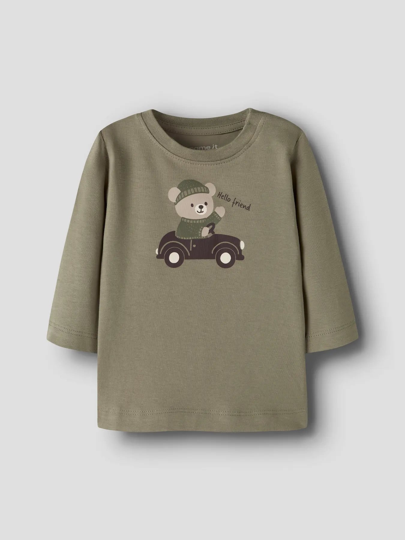 Name it Langarmshirt Bär mermaid