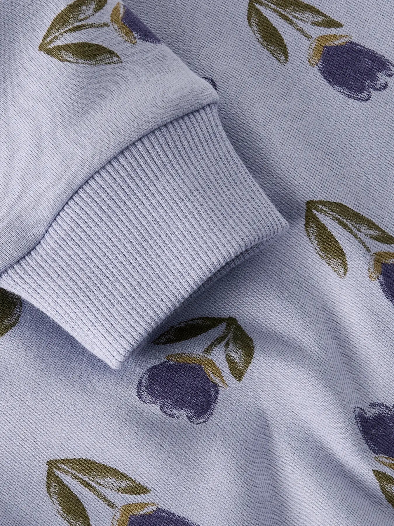 Name it Sweatkleid mit Tüll Blumen flieder