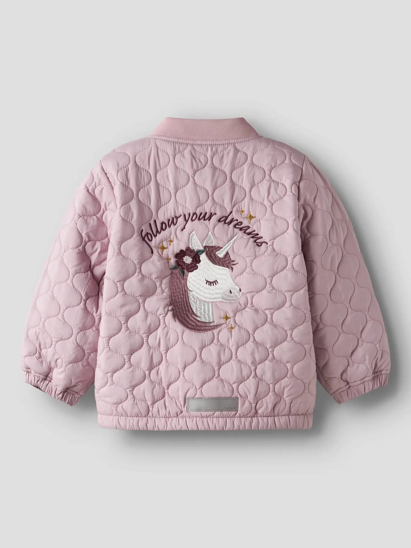 Name it Steppjacke Einhorn lilac
