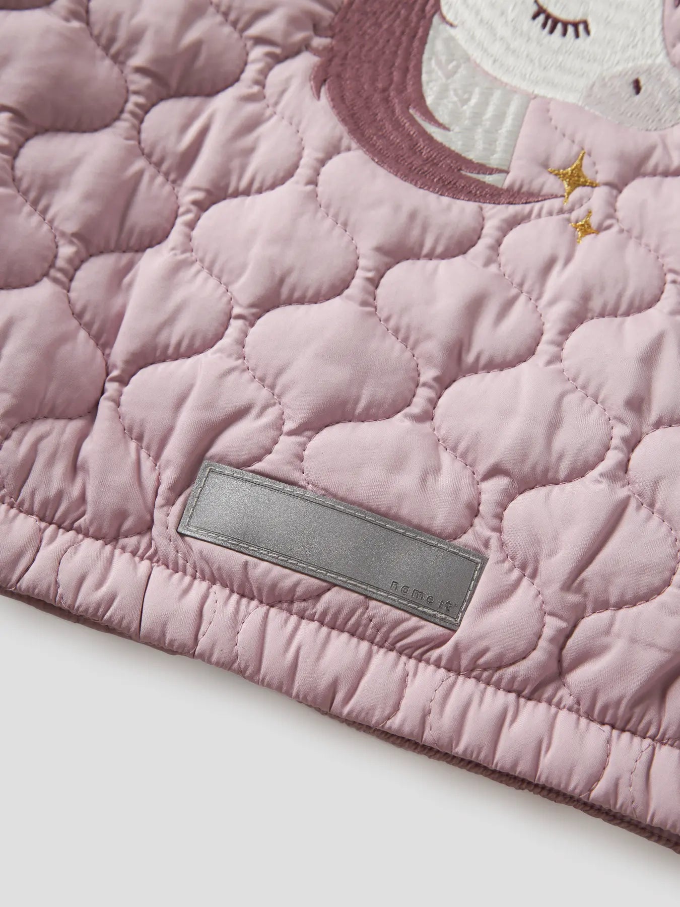 Name it Steppjacke Einhorn lilac