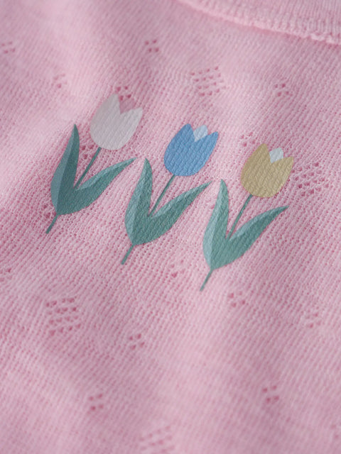 Name it Langarm Merino Body Tulpen coral blush