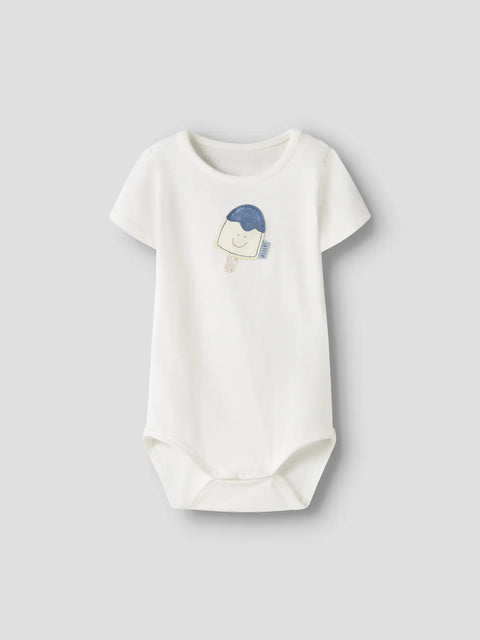 Name it kurzarm Body Eis cloud dancer
