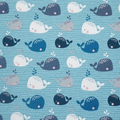 MitwachsSet für Babys - Babywale blau