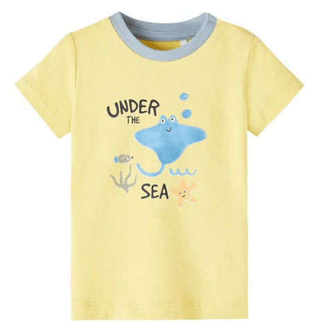 Name it T-Shirt Under the Sea gelb