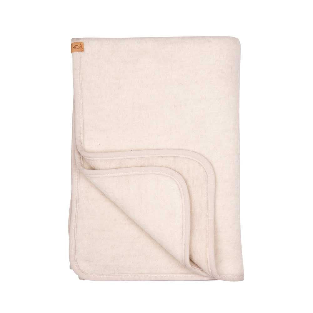 Pure Pure Merino Decke wollweiß