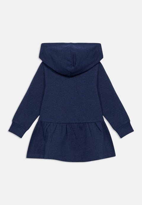 Name it Sweat Tunika mit Kapuze Einhorn blau