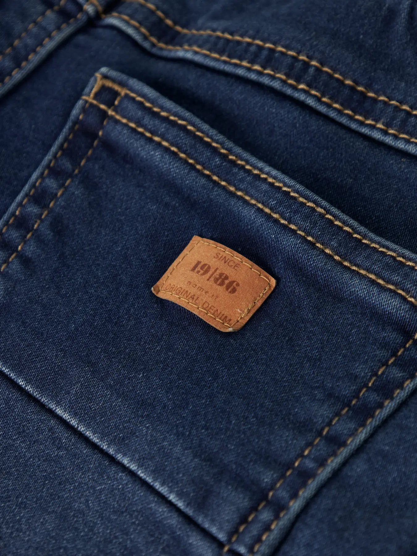 Name it gefütterte Baggy Jeans medium blue