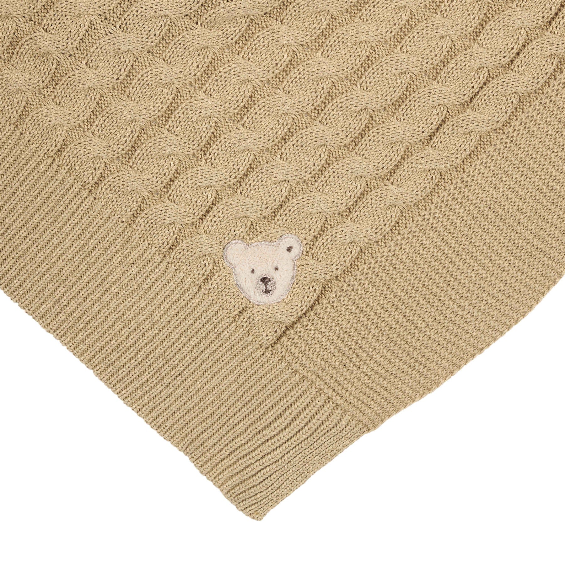 Steiff Strickdecke sesame