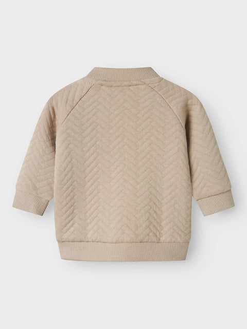 Name it Stepp Strickjacke hellbraun
