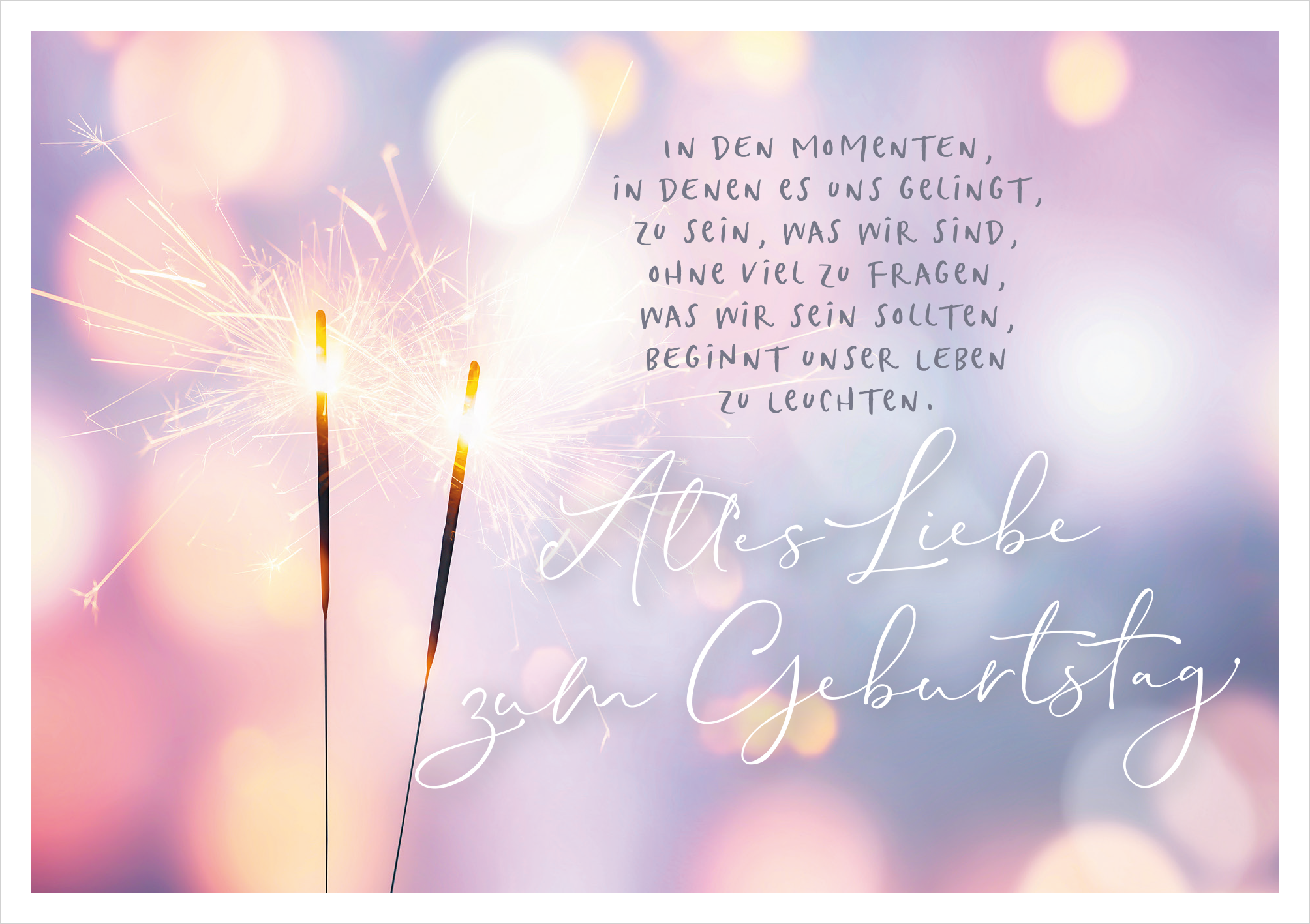 Karte "In den Momenten..."