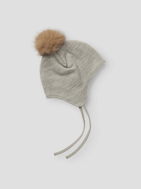 Name it Merino Bindemütze dried sage