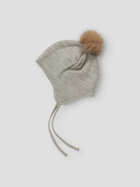 Name it Merino Bindemütze dried sage