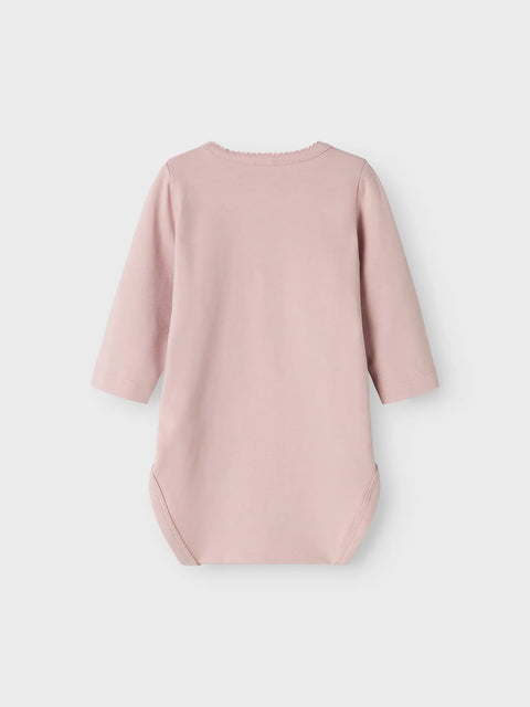 Name it Langarm Body Igel lilac